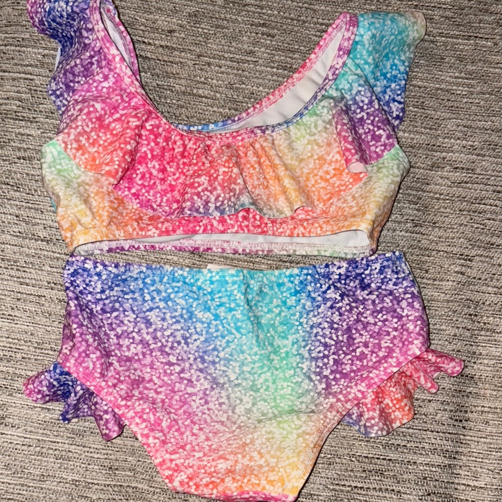 Colorful Kids Bikini Set - Picture 3 of 3